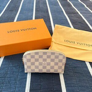 Louis Vuitton Damier Azur Cosmetic Pouch